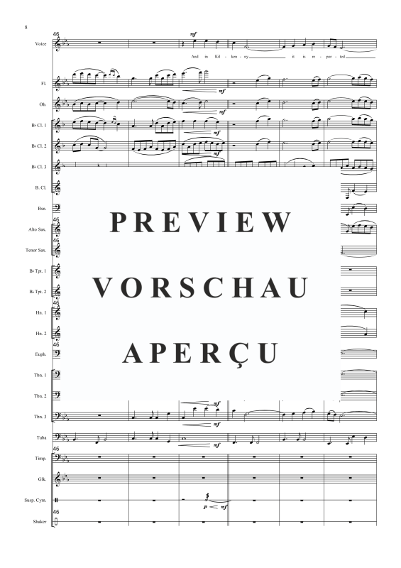 Produktgalerie: Seite 11 von 11 Carrickfergus, , Solo Gesang und Concert Band