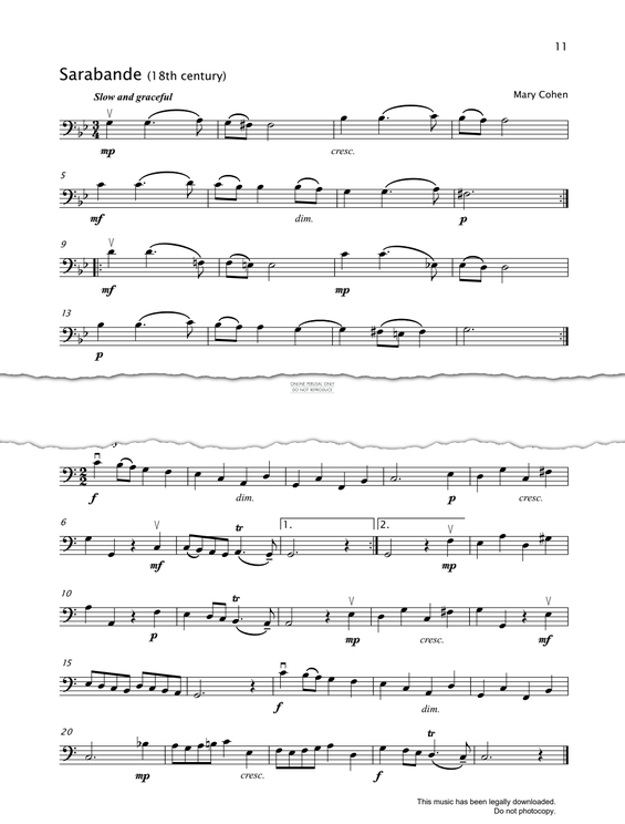 Produktgalerie: Seite 1 von 1 Allegro, Mary Cohen, Violoncello