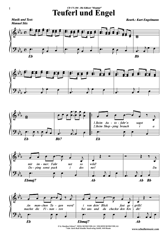 Produktbild zu: Teuferl und Engel Die Edlseer 