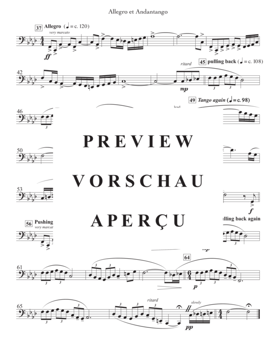 Product gallery: Page 7 of 9 Allegro and Andantango , , (Tuba Duet)