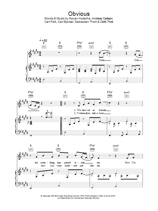 Produktbild zu: Obvious