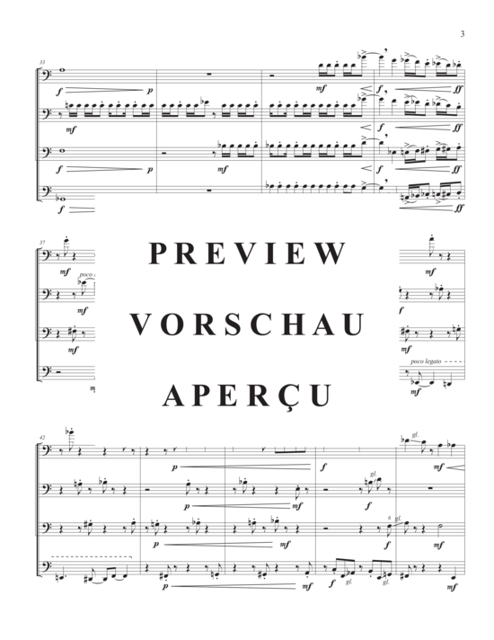 Product gallery: Page 6 of 21 Trombone Graffiti , , (trombone quartet or ensemble)