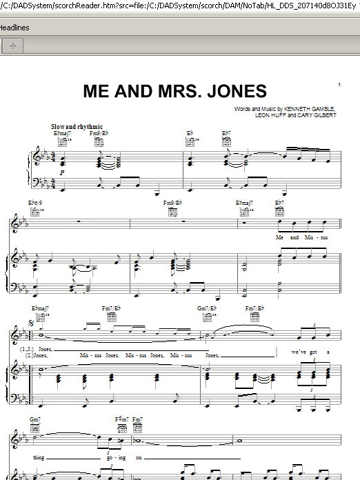 Product picture to:  Me And Mrs. Jones - Michael Buble