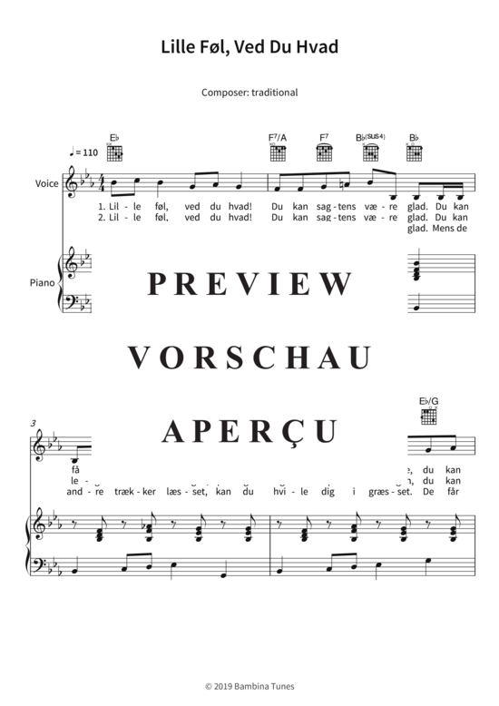 Produktbild zu: Lille Fø l, Ved Du Hvadtraditional