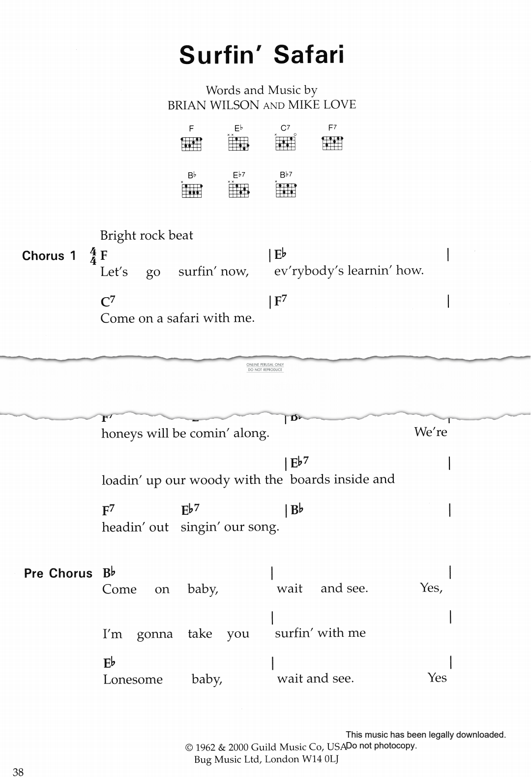 gallery: Surfin' Safari, The Beach Boys, Gesang, Gitarre