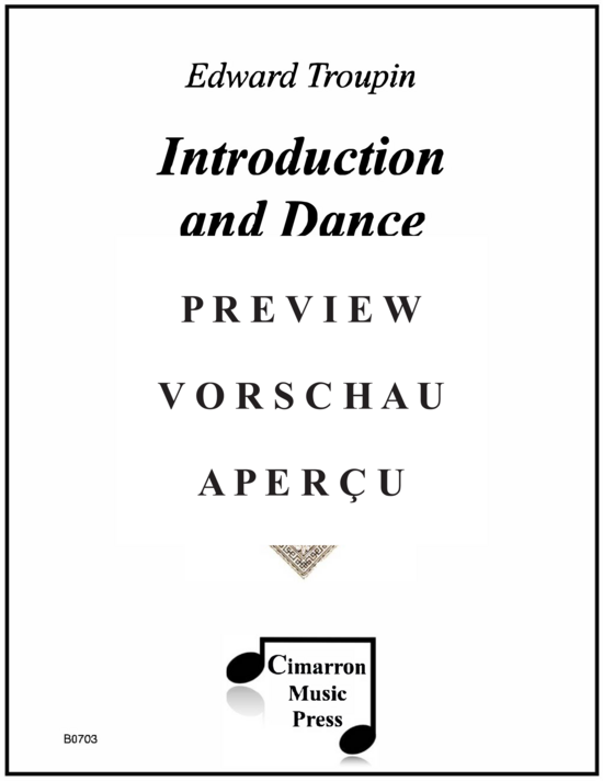 Produktgalerie: Seite 2 von 21 Introduction and Dance , , (Flöte, Oboe, Klarinette, Horn und Fagott)