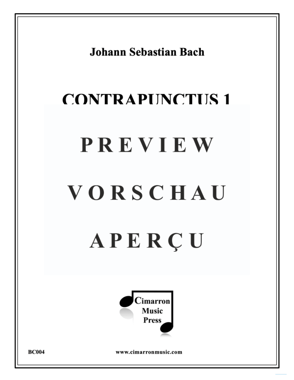 Produktgalerie: Seite 2 von 11 Contrapunctus I, , Tuba Quintett EETTT