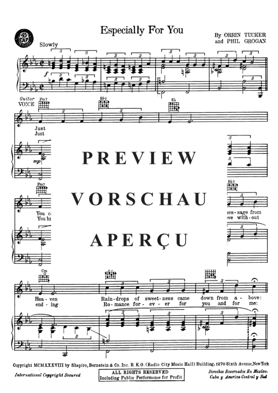 gallery: Especially For You , Popular Standard, (Klavier + Gesang)