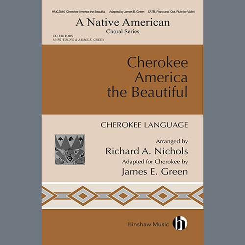 cover: Cherokee America the Beautiful, James E. Green, Chor