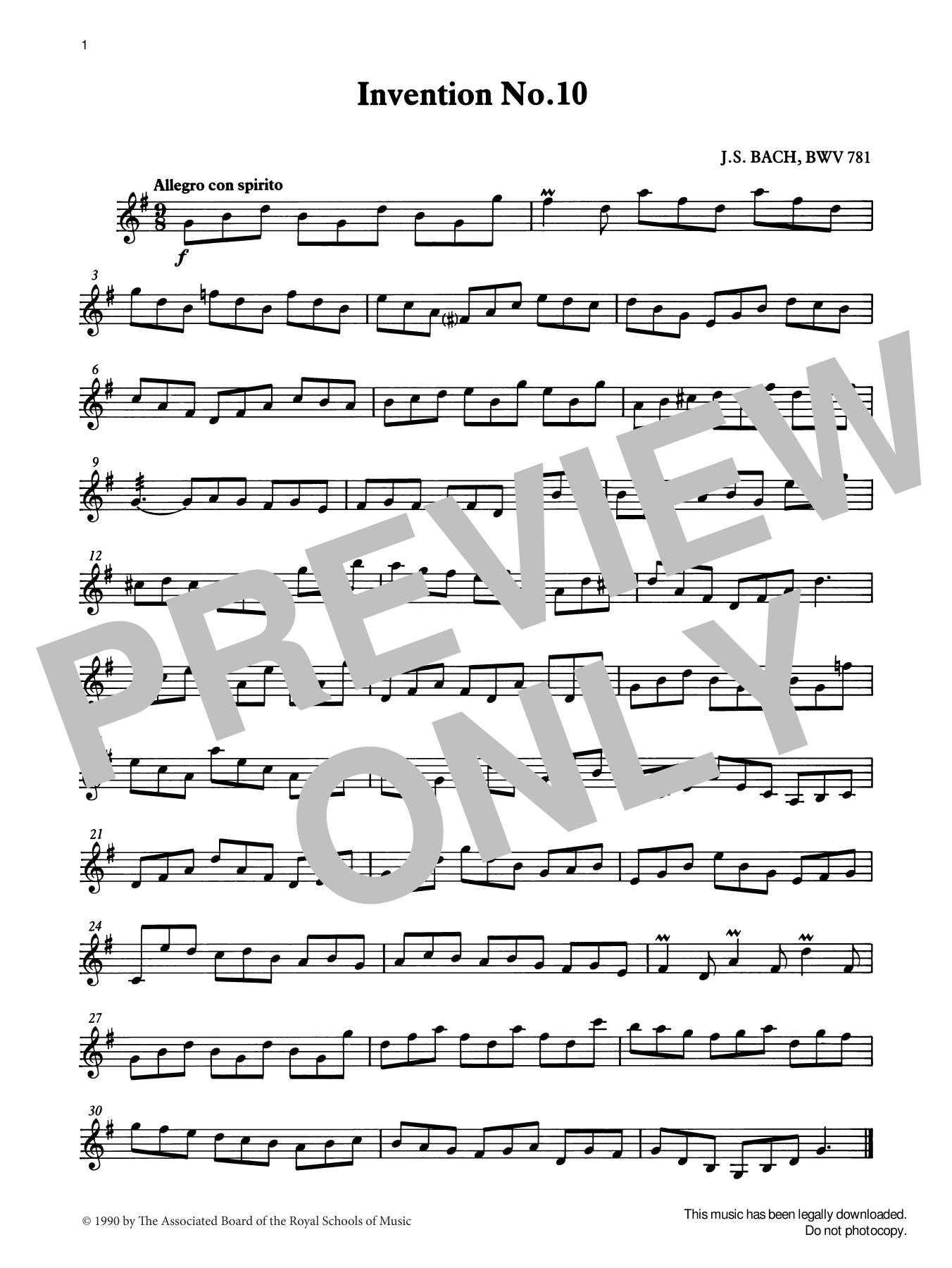 Produktgalerie: Seite 1 von 1 Invention No.10 from Graded Music for Tuned Percussion, Book III, J. S. Bach, Percussion