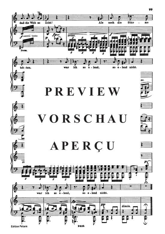 gallery: Einsamkeit D.911-12 (Winterreise) , ,  (Gesang tief + Klavier)