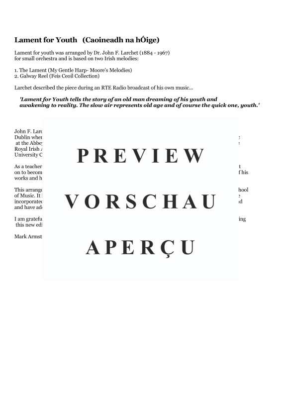 Produktgalerie: Seite 5 von 11 Lament for Youth, , Concert Band