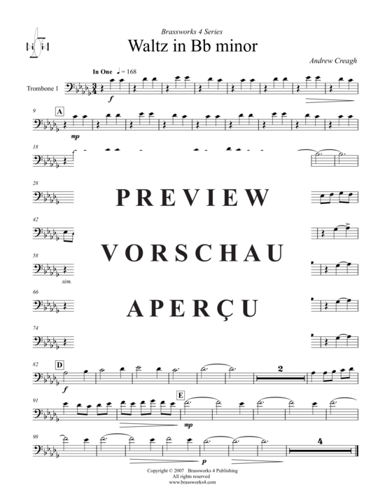 Product gallery: Page 14 of 16 Walzer in B-Moll , , (Brass Ensemble)