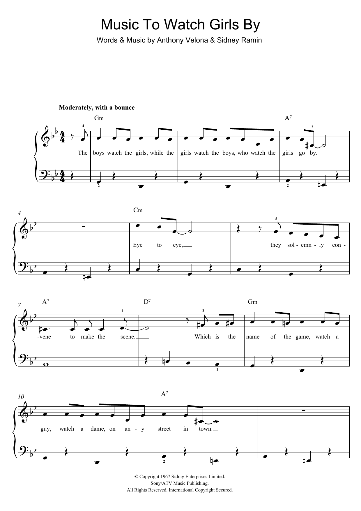 Product picture to: Music To Watch Girls By