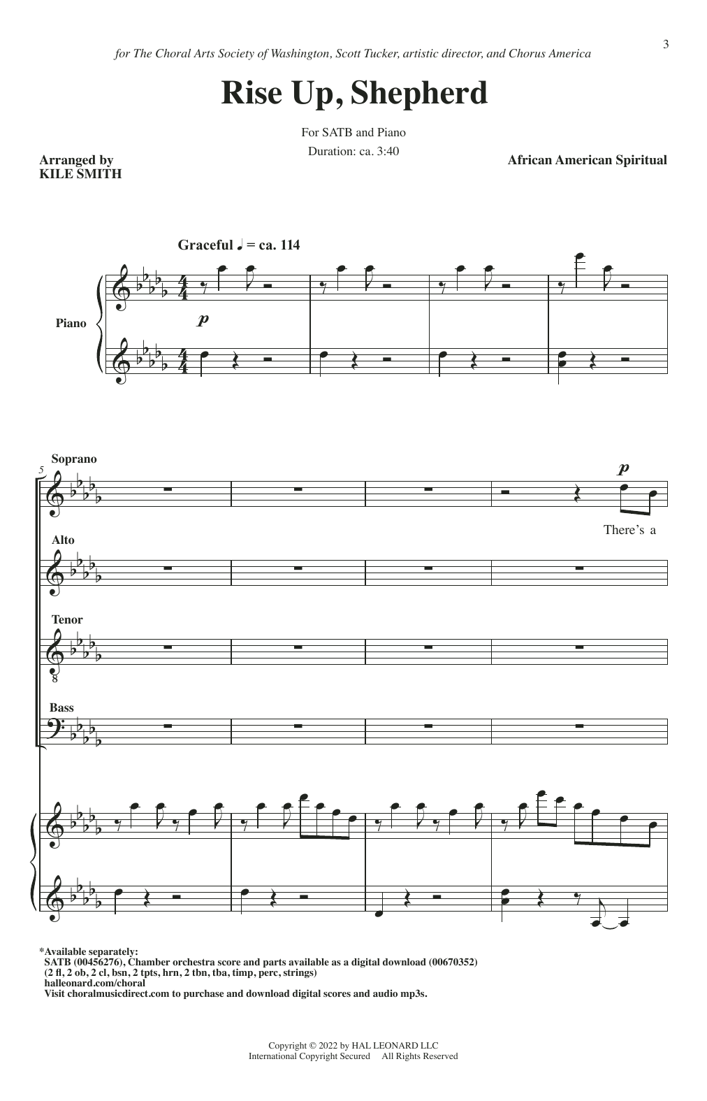 Product picture to: Rise Up Shepherd, And Follow (arr. Kile Smith)