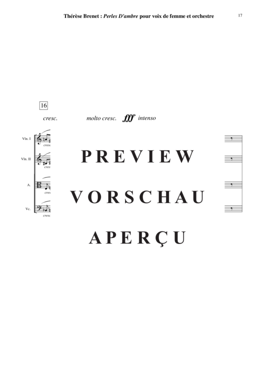 Product gallery: Page 18 of 21 Perles d'Ambre , , (soprano solo + orchestra) score only