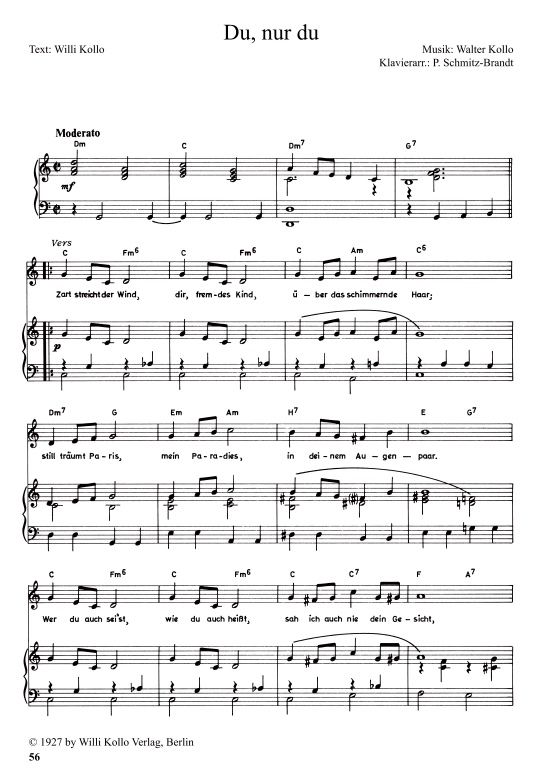 Produktbild zu: Du, nur du