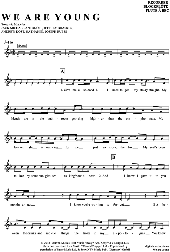 Product picture to: We are young Fun