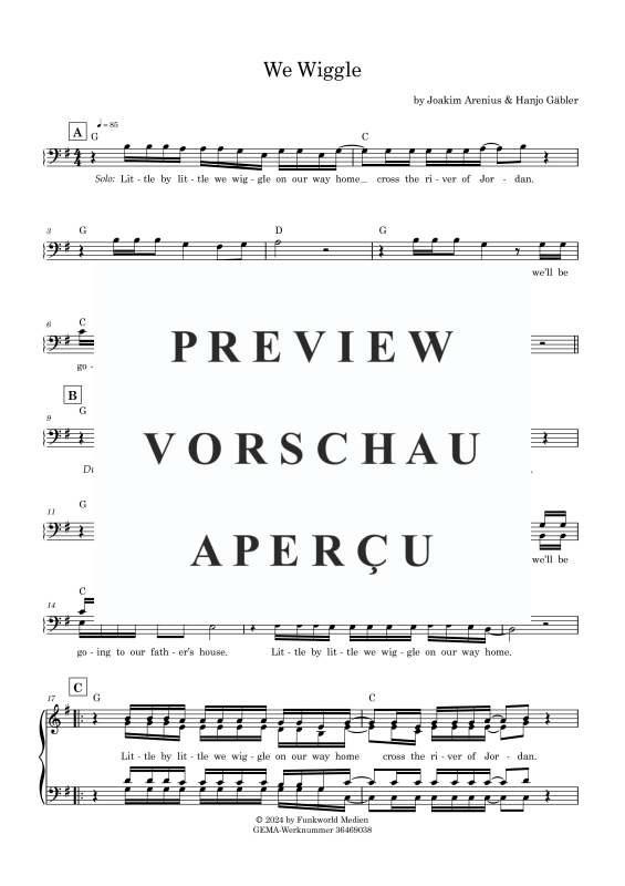 Produktgalerie: Seite 2 von 4 We Wiggle, Hanjo Gäbler, Joakim Arenius, Gemischter Chor