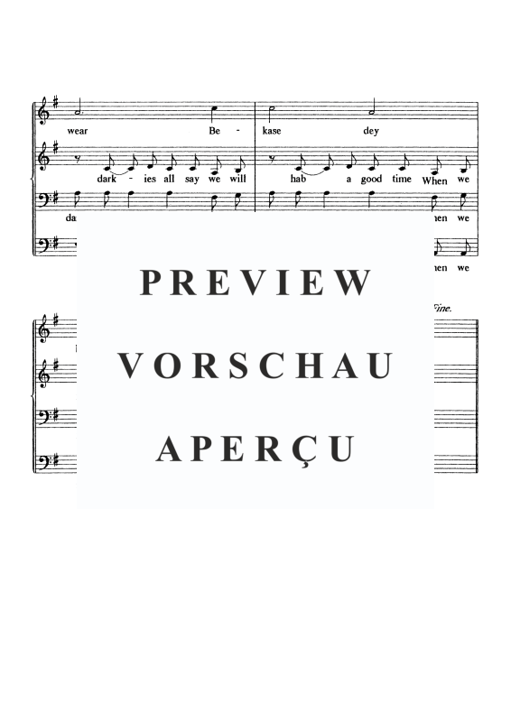 Produktgalerie: Seite 6 von 6 Oh, Dem Golden Slippers, , Gemischter Chor