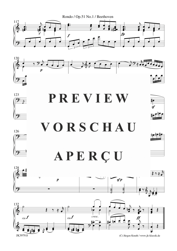 gallery: Rondo Op.51 No.1, , (Klavier Solo)