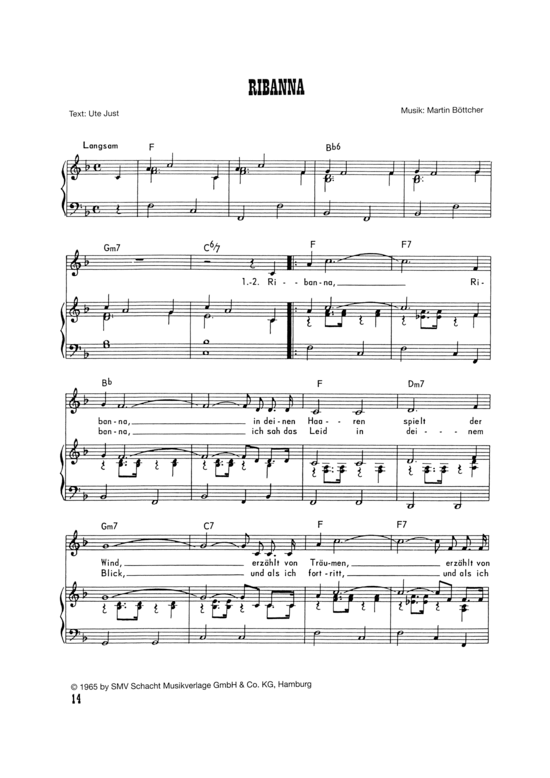 Product picture to: Ribanna Martin Böttcher Orchester