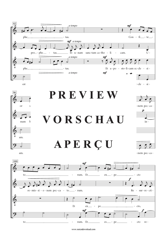 Produktgalerie: Seite 16 von 21 Messe , , (Gemischter Chor SATB)