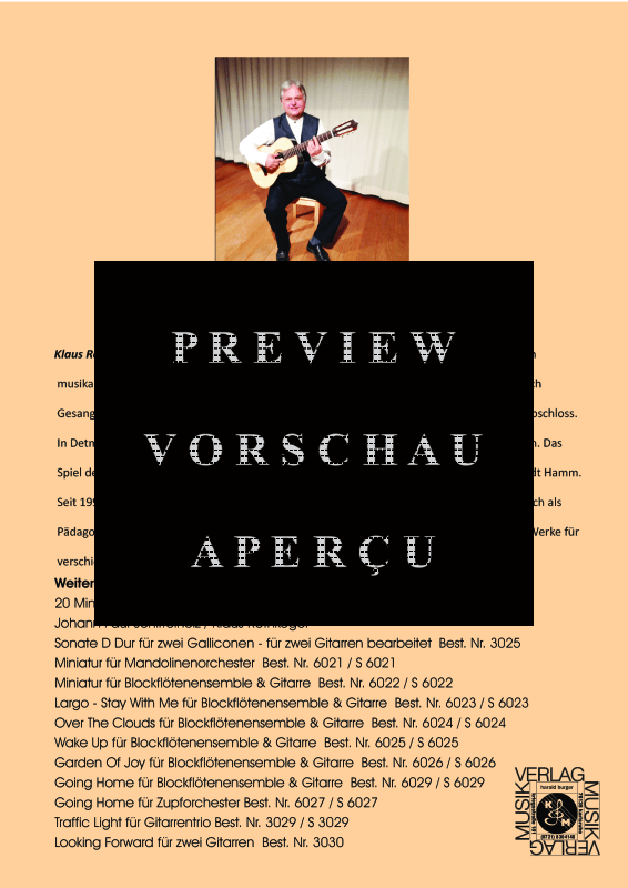 gallery: Wake up, , Blockflötenensemble und Gitarre