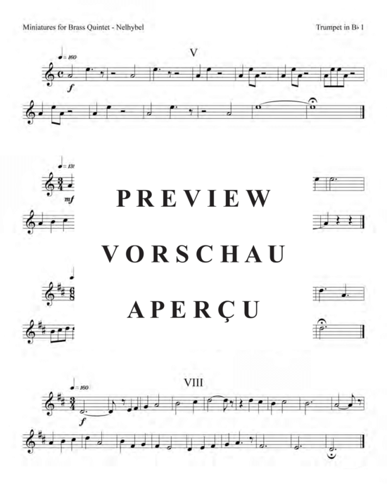 Produktgalerie: Seite 16 von 21 12 Miniatures , , (Blechbläser Quintett)