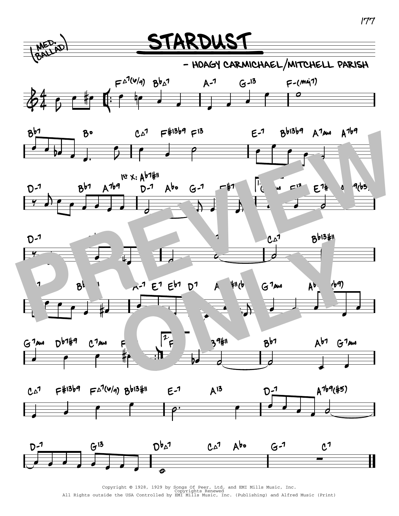 Product picture to: Stardust (arr. David Hazeltine)