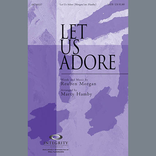 cover: Let Us Adore, Marty Hamby