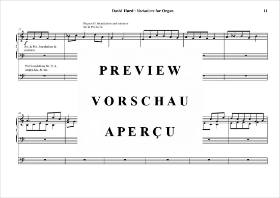 Product gallery: Page 12 of 19 Variations , , (Orgel Solo)
