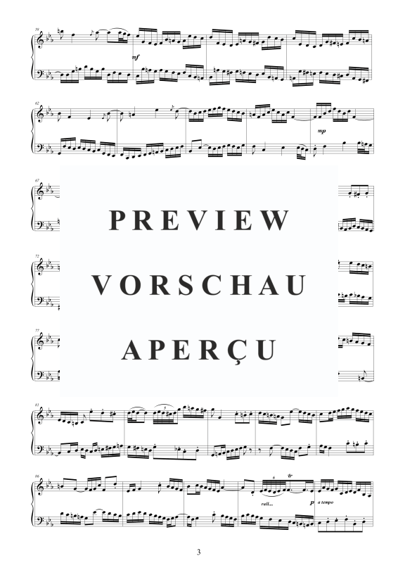 Produktgalerie: Seite 4 von 6 Fantasia in C-Moll über ein Rondo BWV 918, , Klavier Solo