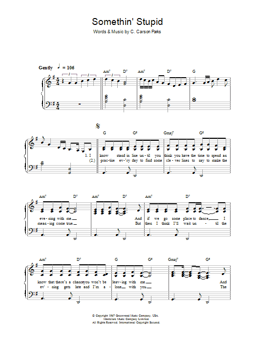 Produktbild zu: Somethin' Stupid