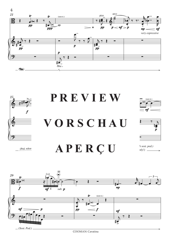 Product gallery: Page 5 of 11 Cavatine , , (viola + piano)