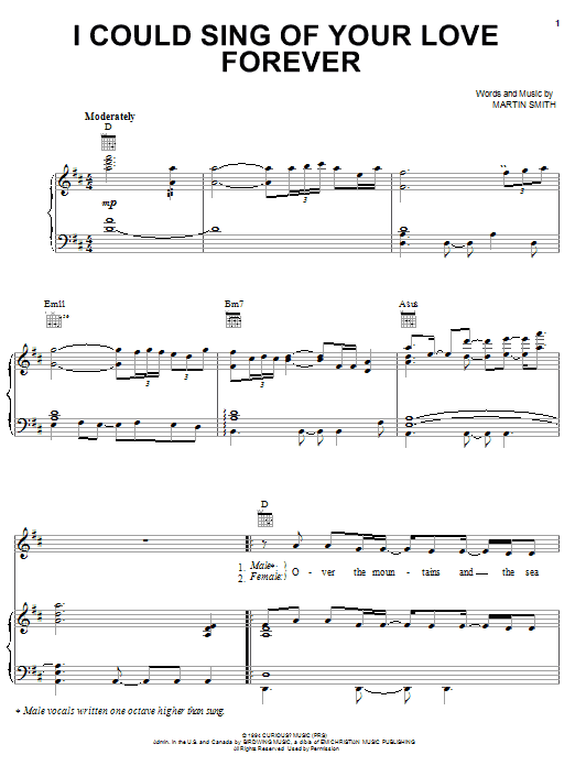 Produktbild zu: I Could Sing Of Your Love Forever
