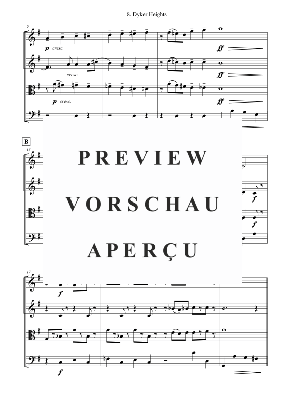 Produktgalerie: Seite 3 von 8 Dyker Heights, , (Streicherquartett)