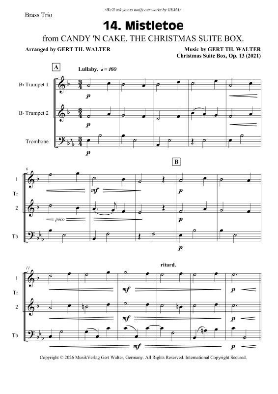 Produktbild zu: MistletoeGert Th. Walter