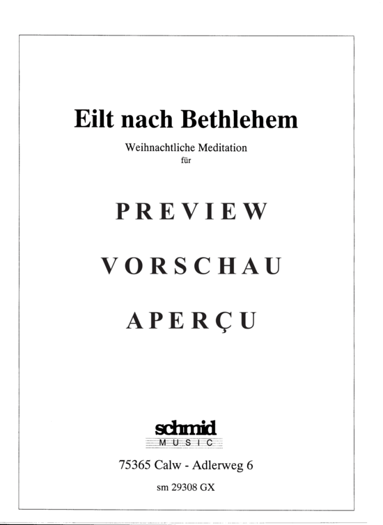 Product gallery: Page 2 of 15 Eilt nach Bethlehem , , (mixed choir, flute solo, organ)