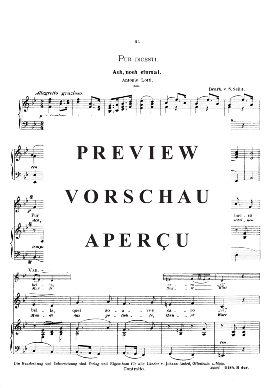 Product gallery: Page 2 of 5 Pur dicesti o boca bella, Seibt Sophie, Low Voice and Piano