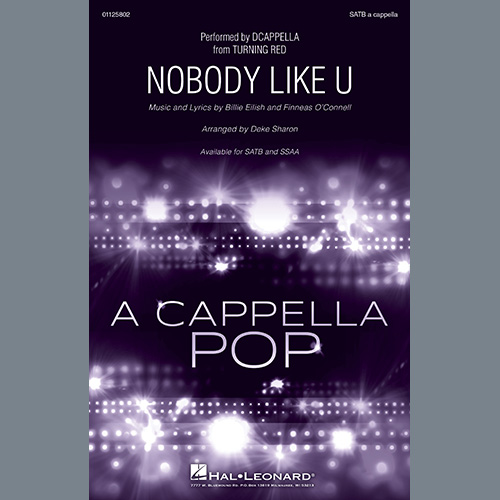 cover: Nobody Like U (from Turning Red) (arr. Deke Sharon), DCappella