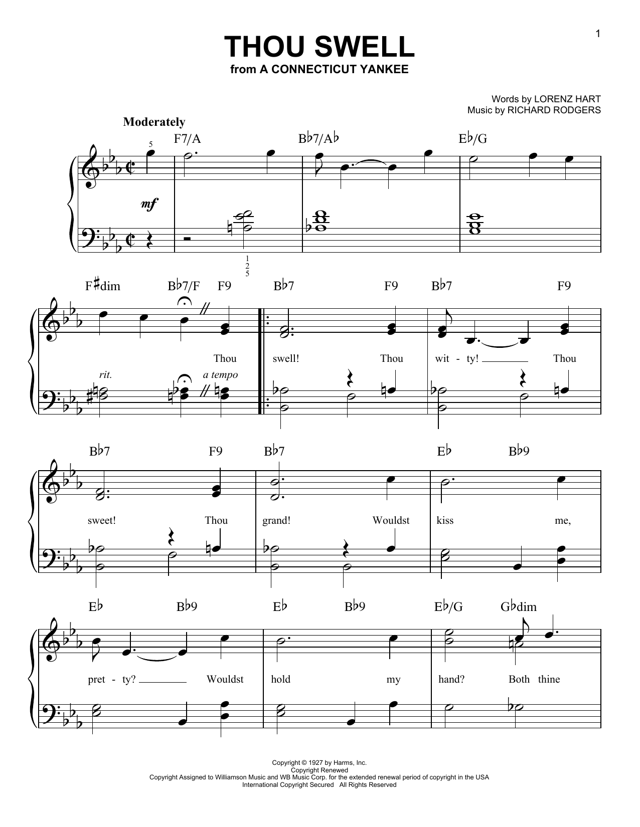 Produktbild zu: Thou Swell