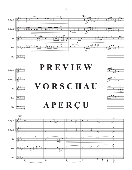Produktgalerie: Seite 5 von 10 Lied ohne Worte , , (Blechbläser Quintett)