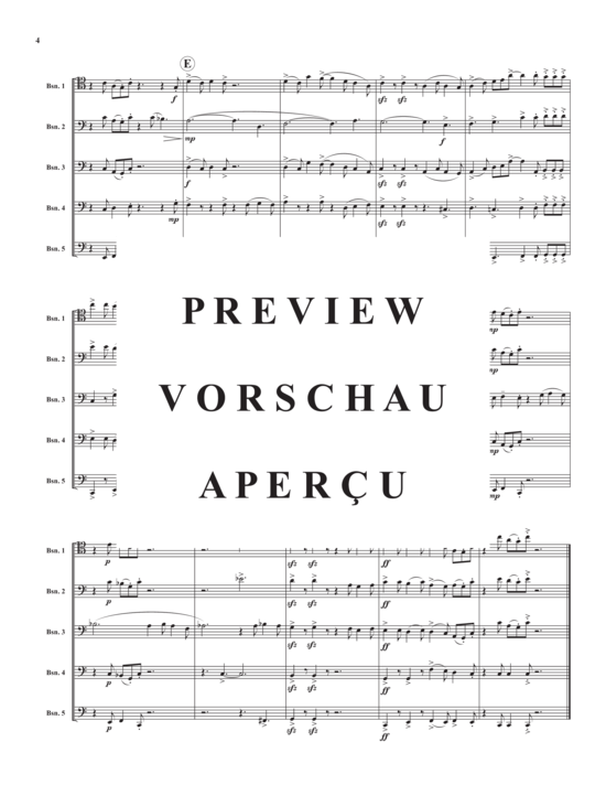 Product gallery: Page 6 of 16 Walkin´ , , (Bassoon Quintet)