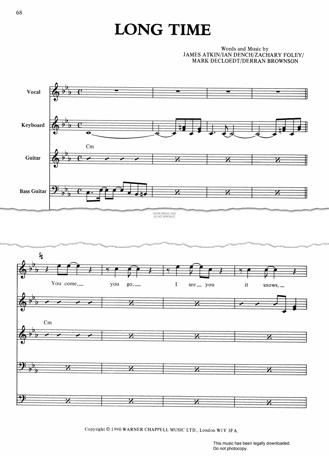 Product gallery: Page 1 of 1 Long Time, EMF