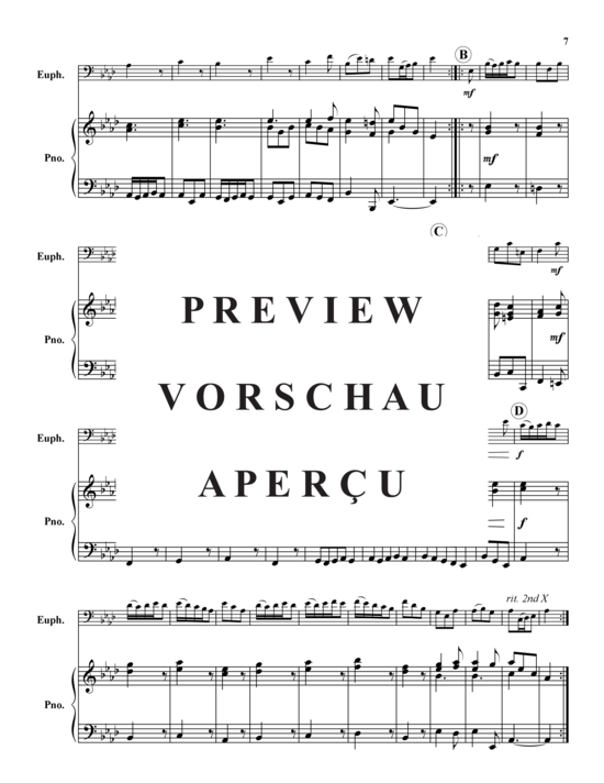 Product gallery: Page 8 of 16 Sonata in F  , , (baritone/pos + piano)