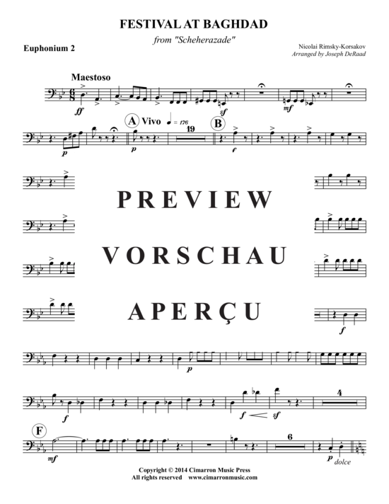 Product gallery: Page 11 of 18 Festival at Baghdad , , (2x Baritone, 2x Tuba)