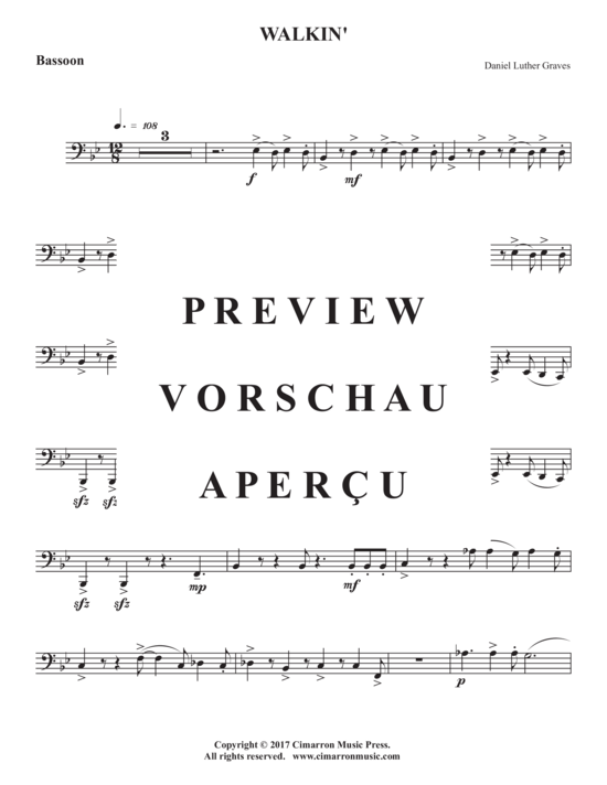 Produktgalerie: Seite 15 von 16 Walkin´ , , (Holzbläserquintett)