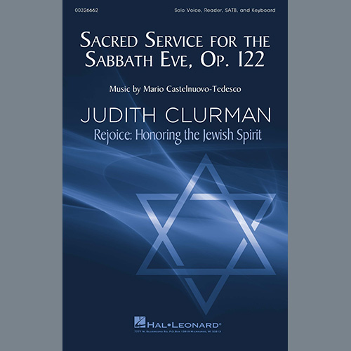 cover: Sacred Service for the Sabbath Eve, Op. 122,
