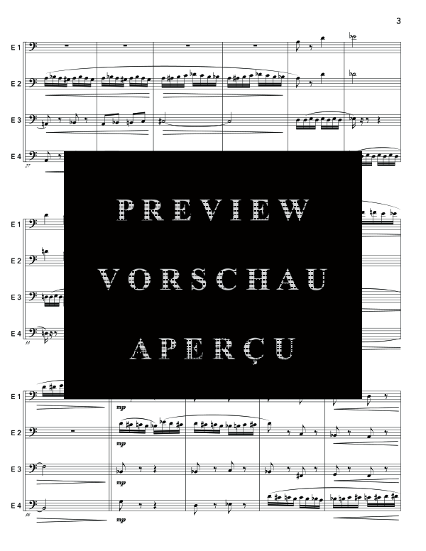 Produktgalerie: Seite 7 von 11 Flight of the Bumblebee, , (Euphonium Quartett)